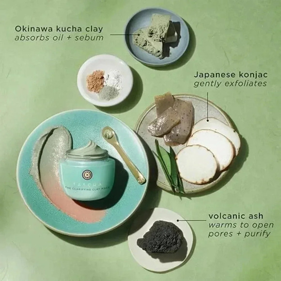 TATCHA The Clarifying Clay Mask 5mL trial size NIB - Picture 3 of 4